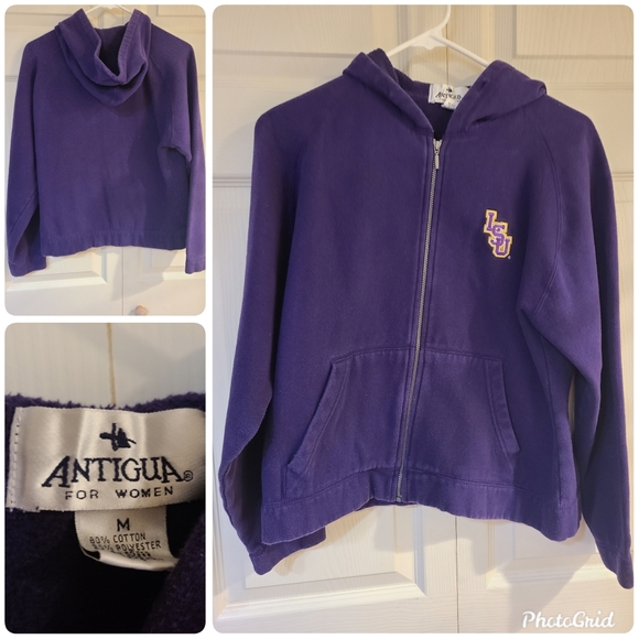 Antigua Jackets & Blazers - Ladies LSU jacket